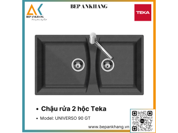 Chậu rửa 2 hộc Teka UNIVERSO 90 GT - Châu Âu